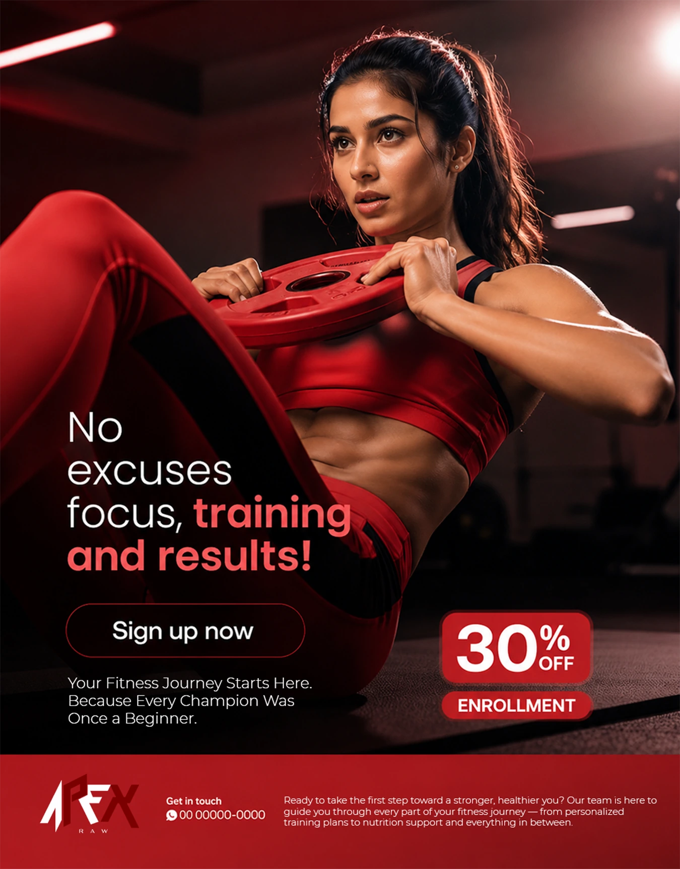 No Excuses — campaign still