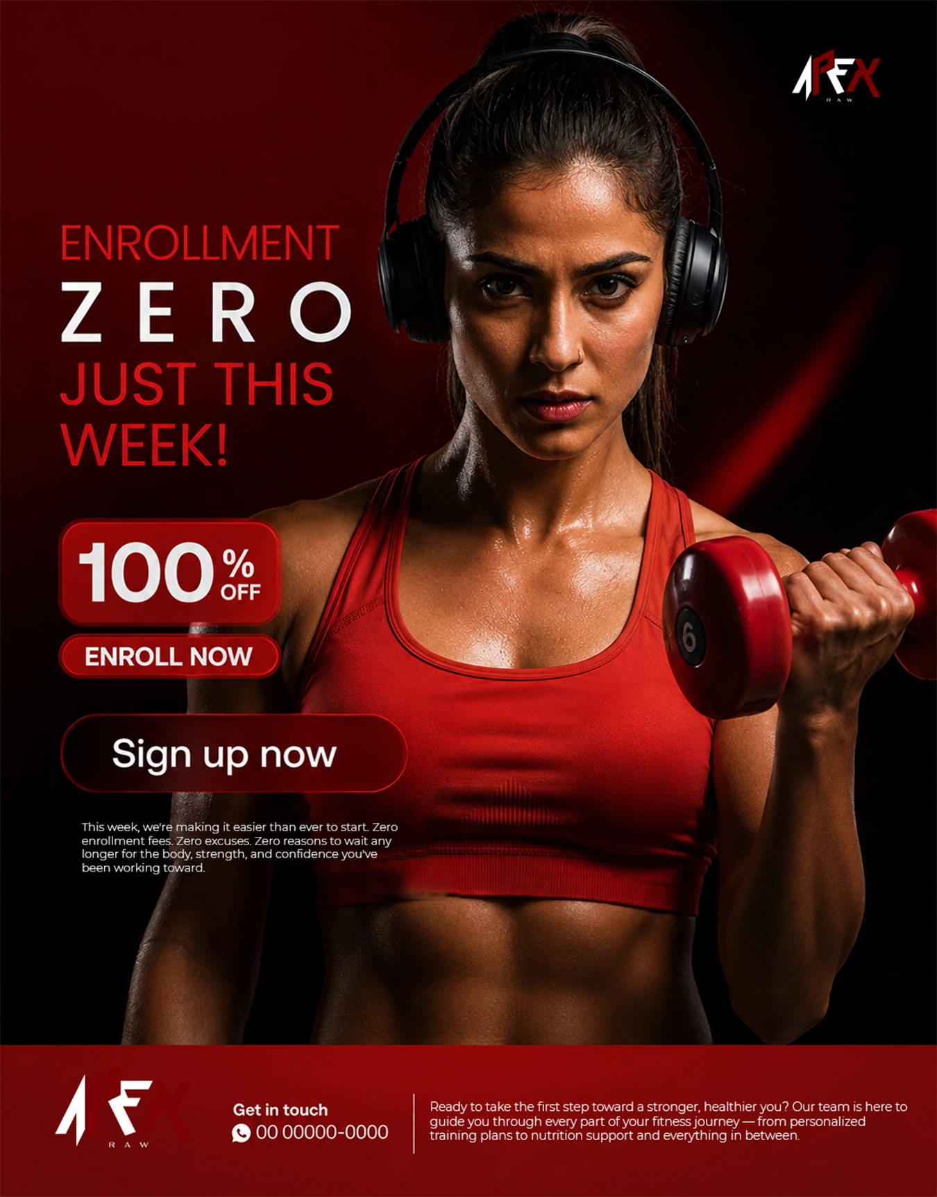 No Excuses — campaign still